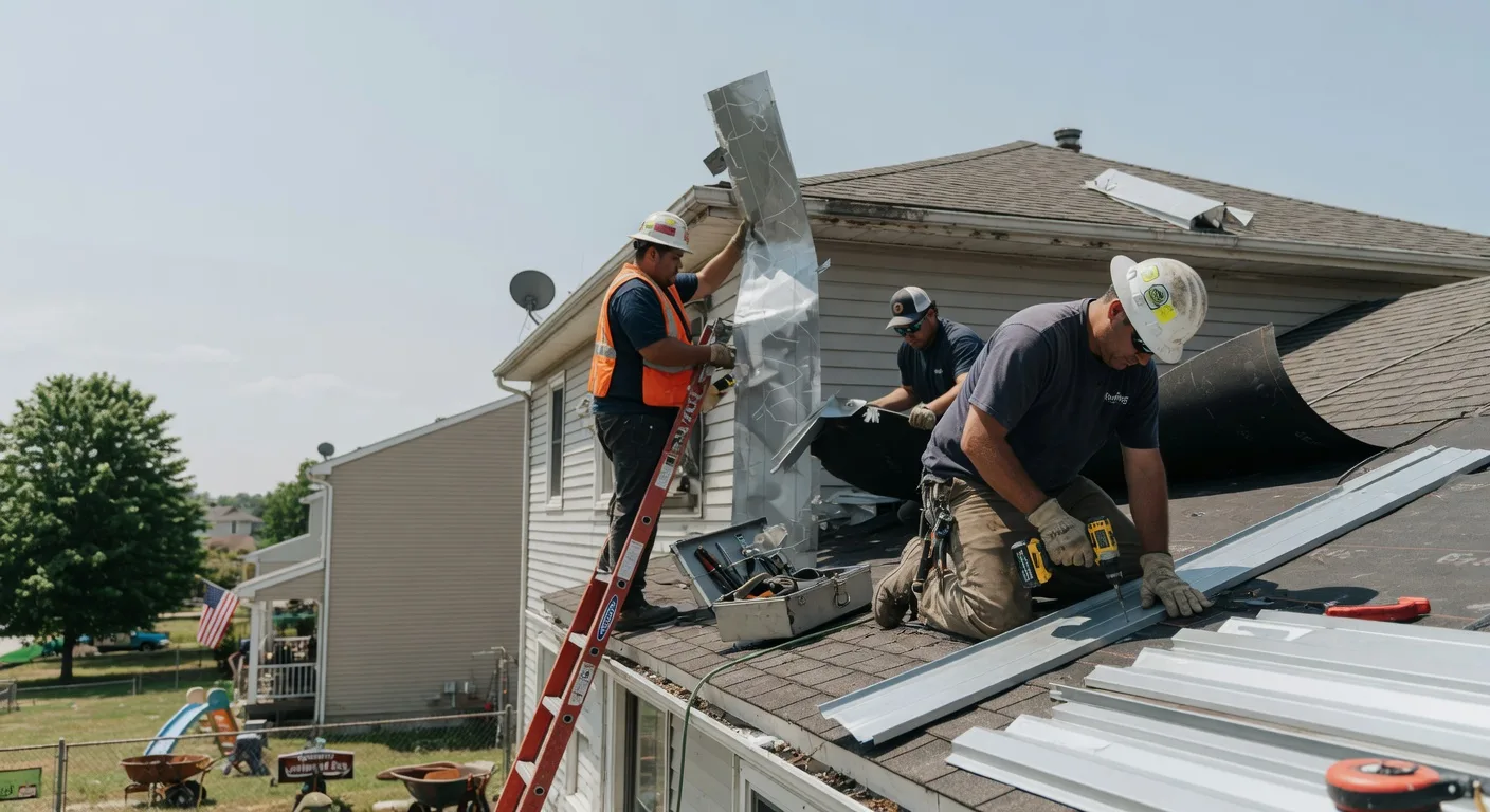 Metal Roof Repair in Washingtonville, PA